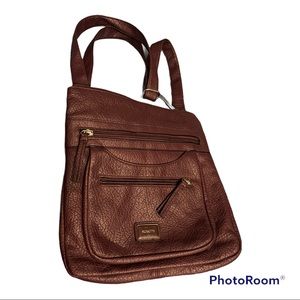 rosetti burgundy shoulder bag. SOLD